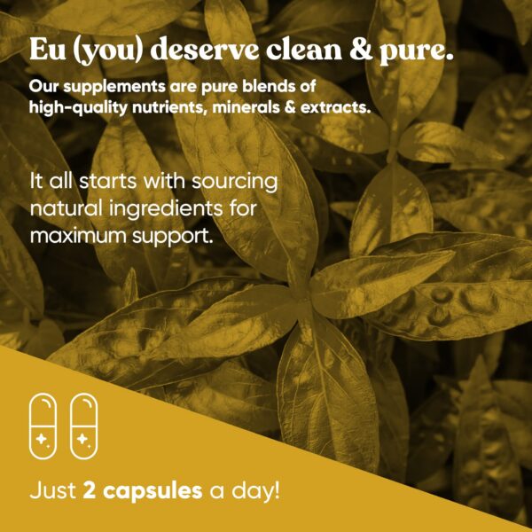 Suplemento natural Eu Natural A+ cápsulas veganas