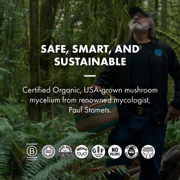 Cápsulas MyCommunity y Reishi Host Defense empaque