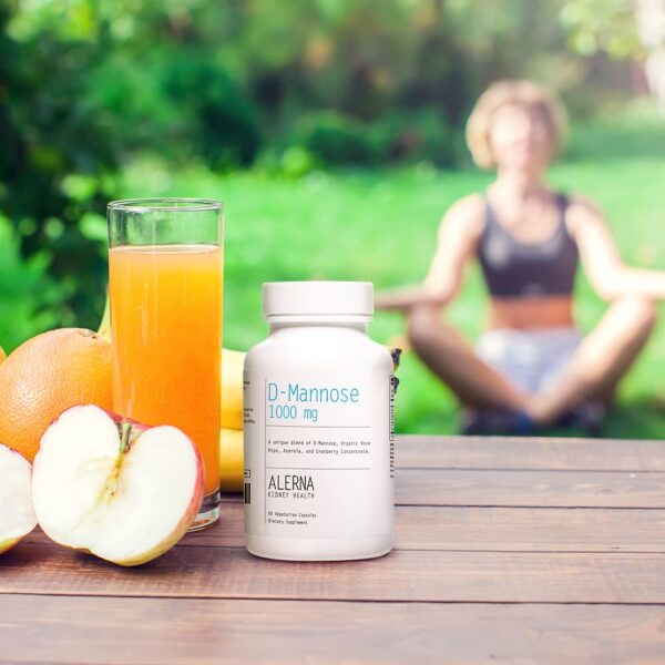 Version 1.0.0 Suplemento D-Manosa de Alerna Kidney Health para bienestar renal