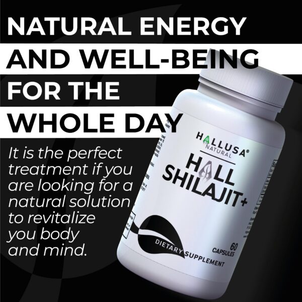 suplemento natural himalaya hallusa shilajit 1000mg por cápsula