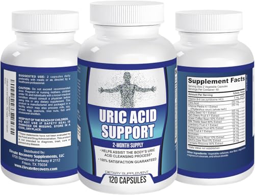 Version 1.0.0 Suplemento natural para hombres y mujeres URIC Acid Cleanse ácido úrico