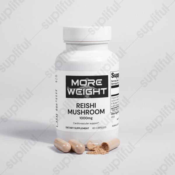 Suplemento natural de hongo reishi para fortalecer sistema inmunológico