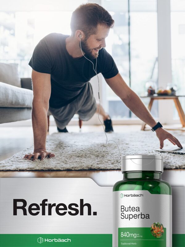 Suplemento natural Horbäach sin gluten Butea Superba