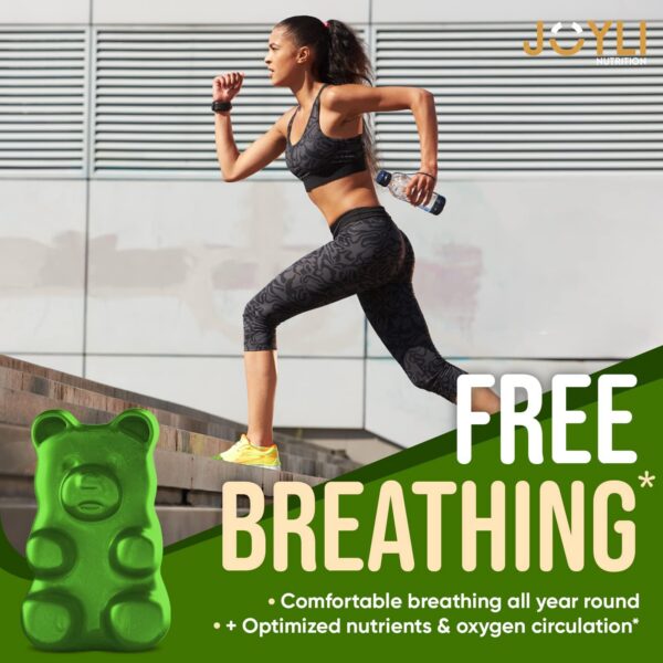 Suplemento natural Joyli con extractos puros para pulmones saludables