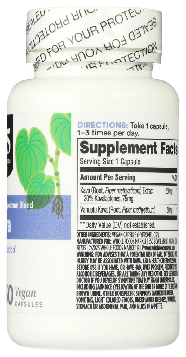 Suplemento natural Kava de 365 Whole Foods Market