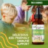 Suplemento natural Kids Immune Support 1 onza gotas para niños