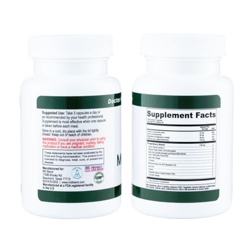 Suplemento natural M.D. Blend MediTrim con café verde y extractos vegetales