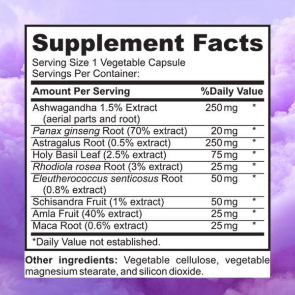 Suplemento natural mmunoPower para salud mental y vitalidad