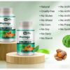 Suplemento natural de moringa y cúrcuma para apoyo digestivo e inmunidad