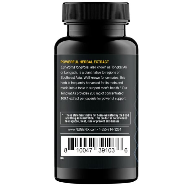 Suplemento natural Nugenix Essentials en botella