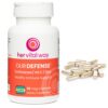 Suplemento natural Our Defense con ingredientes premium