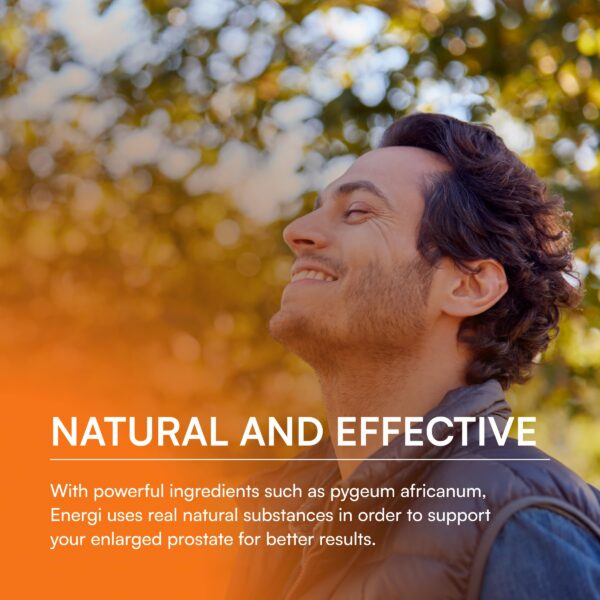 Suplemento natural para próstata con mezcla de ingredientes herbales