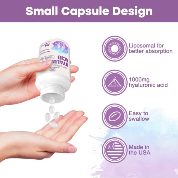 Suplemento natural Sambugra ácido hialurónico liposomal para salud piel