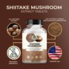 Suplemento natural de setas shiitake Amazing Botanicals