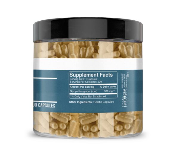 Suplemento natural sin aditivos Earthborn Elements cápsulas 200