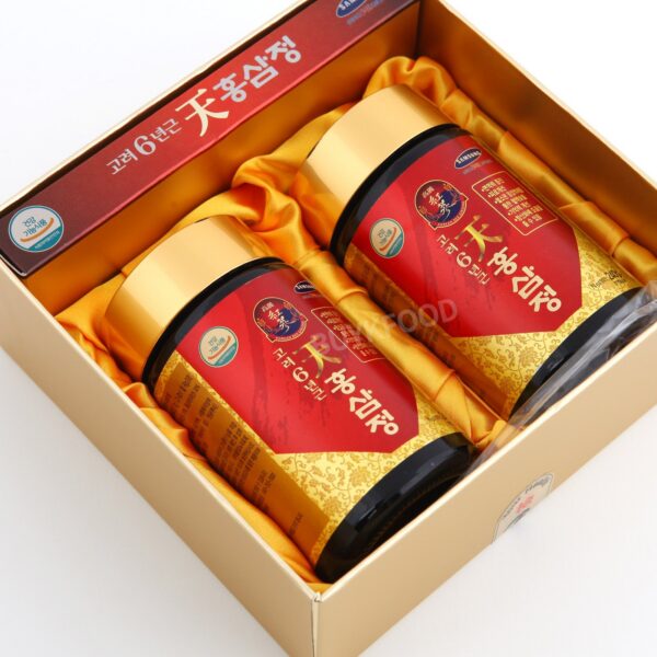 Suplemento natural para sistema inmune con ginseng rojo