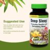 Suplemento natural para sueño calmado Herbs Etc Deep Sleep