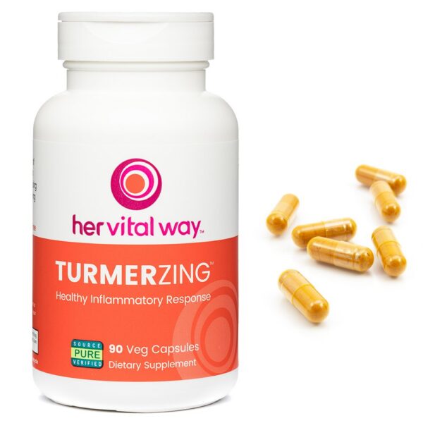 Suplemento natural TurmerZing para bienestar y energía
