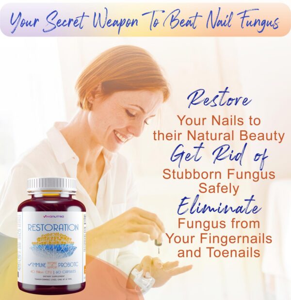 Suplemento natural para uñas sanas sin hongos en cápsulas