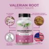 Suplemento natural valeriana Amazing Botanicals 30 tabletas para relajación