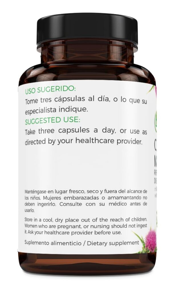 Suplemento natural vegano para bienestar y salud hepática