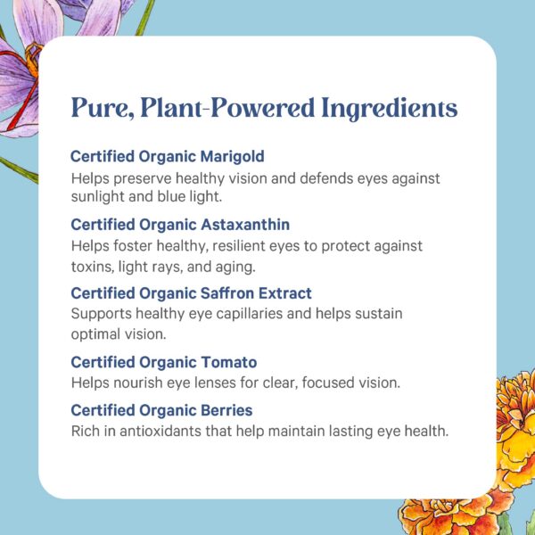 Suplemento natural y vegano para defensa ocular PURE SYNERGY