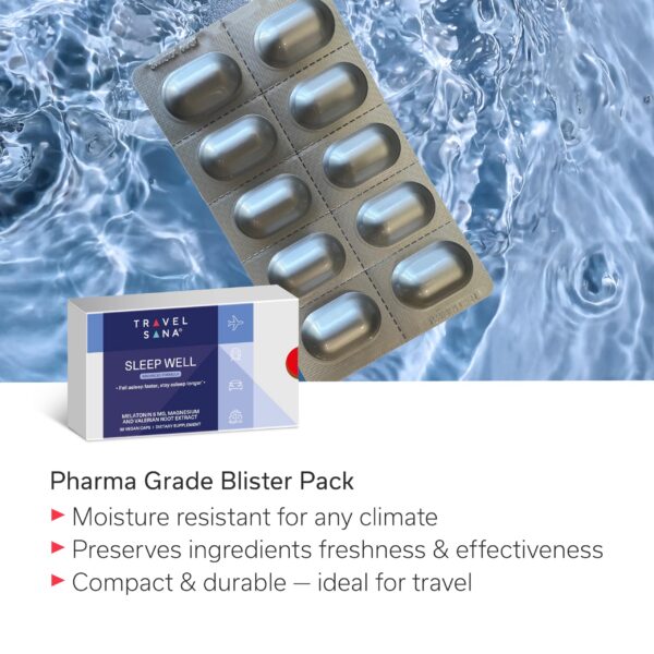 Version 1.0.0 Suplemento natural para viajeros TRAVELSANA Sleep Well Advanced