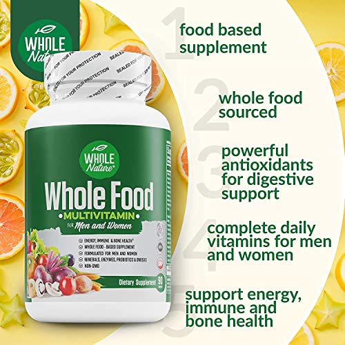 Version 1.0.0 Suplemento natural Whole Nature multivitamínico superalimentos