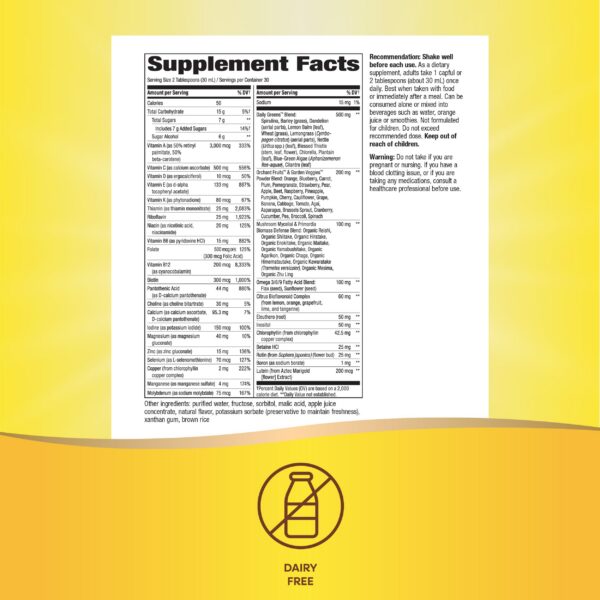 Version 1.0.0 Suplemento Nature's Way Alive multivitamínico líquido 30.4 fl oz