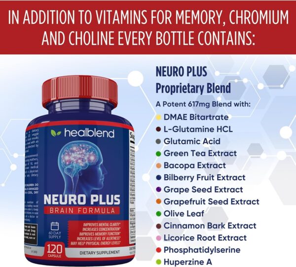 suplemento neuro plus claridad y energía mental