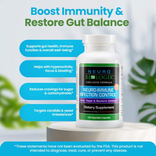 Suplemento Neurobiologix con monolaurina L-lisina saúco y canela