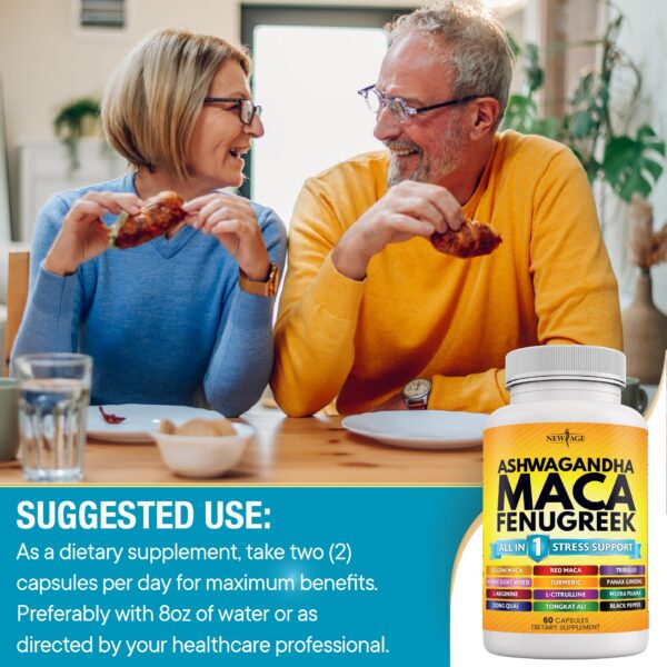 Suplemento NEW AGE con Fenogreco y Tongkat Ali