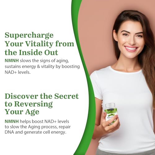 Suplemento NMNH vegano y no-GMO para salud óptima