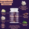 Suplemento nocturno con ingredientes transparentes para sueño saludable