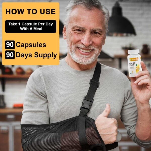 Version 1.0.0 Suplemento Novafun vitamina D3 K2 para salud integral