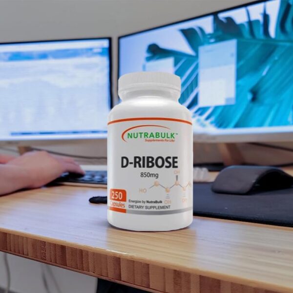 Suplemento Nutrabulk D-Ribosa para recuperación y resistencia
