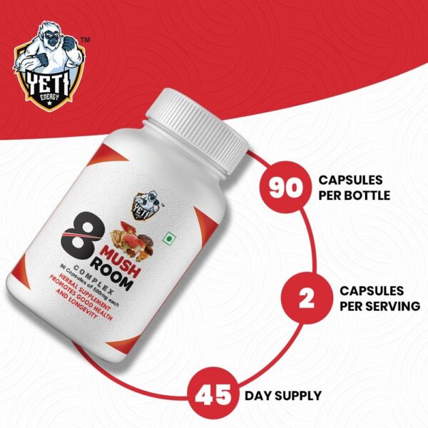 Suplemento nutricional con antioxidantes de hongos