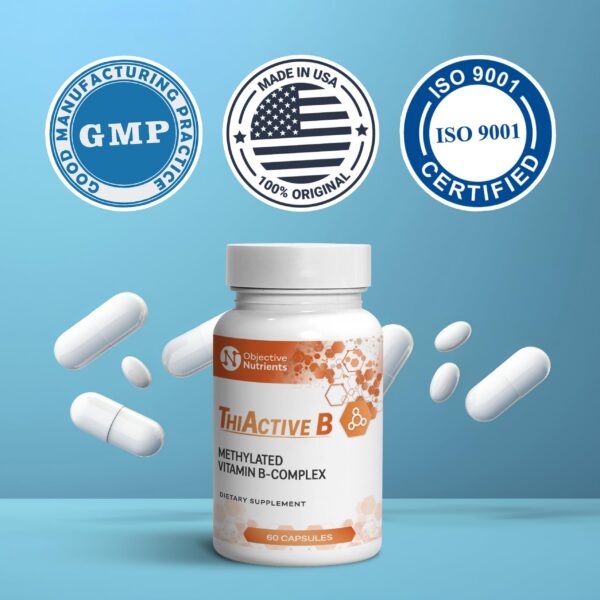 Suplemento nutricional complejo B metilado ThiActive B