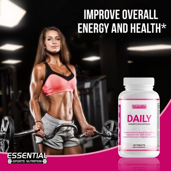 Suplemento nutricional Essential Sports Nutrition para mujeres