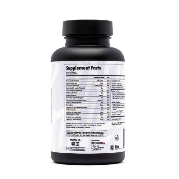 Suplemento nutricional Sculpt Nation V Shred multivitamínico