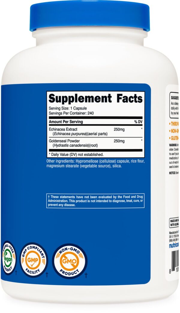 Suplemento Nutricost sin gluten y no GMO