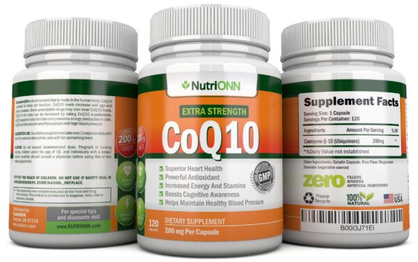 Version 1.0.0 Suplemento NutriONN CoQ10 apoyo energético cardiovascular