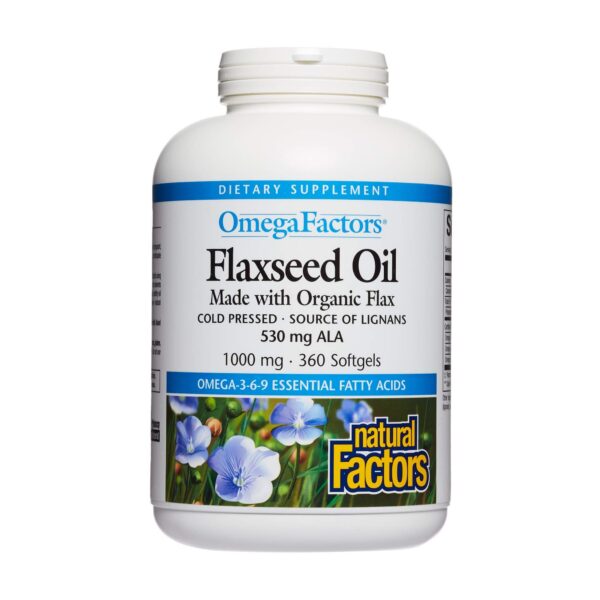Suplemento omega 3-6-9 Omega Factors Natural Factors
