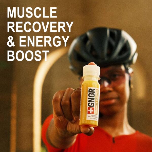 Suplemento orgánico +GNGR pack 12 shots jengibre cúrcuma