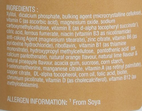 Suplemento Patrick Holford óptimo para niños 60 tabletas