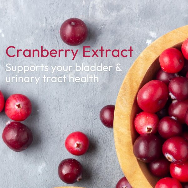 Suplemento pH-D con antioxidantes arándano para salud urinaria