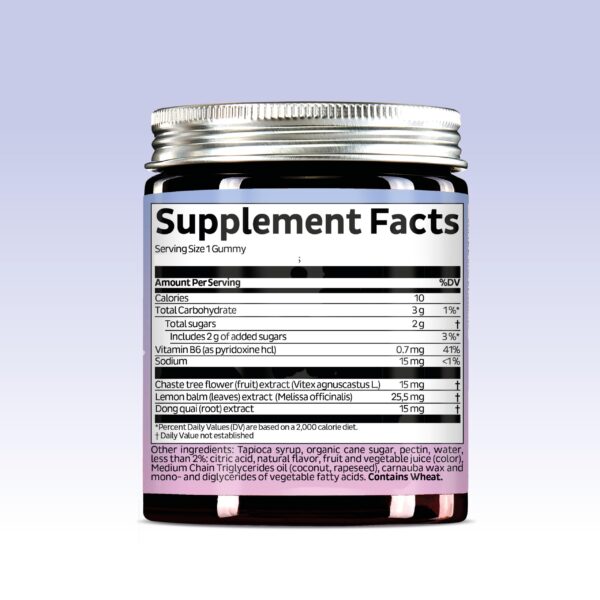 Suplemento pms mujer calidad europea