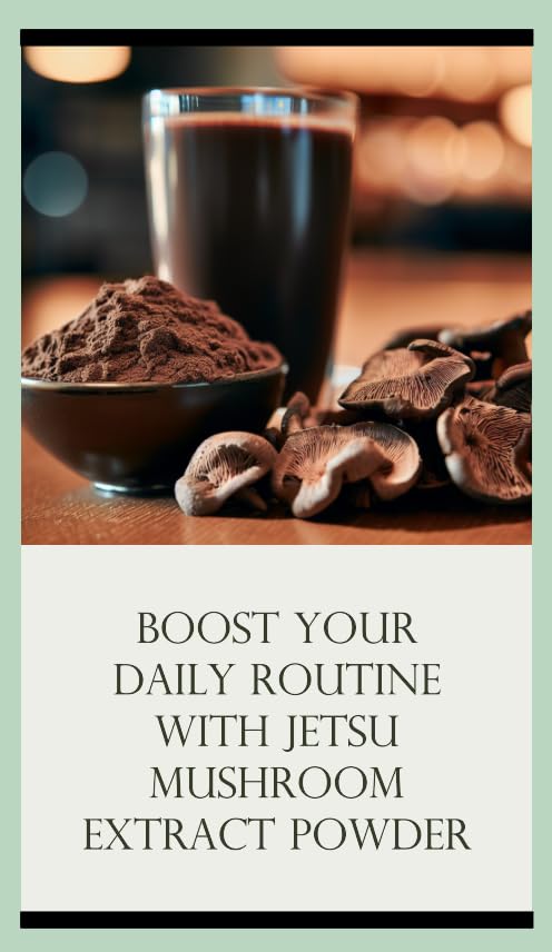 Version 1.0.0 Suplemento en polvo de melena de león Jetsu para salud cerebral