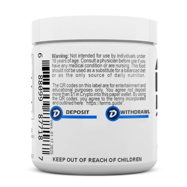 Suplemento polvo NAD anti envejecimiento metabolismo