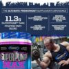 suplemento pre workout fuerza y resistencia en polvo Gaspari